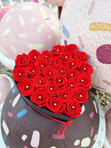 HEART 27 RED ROSES